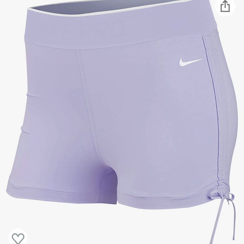 Nike pro meta 3 Lavender Mist XL shorts NWT